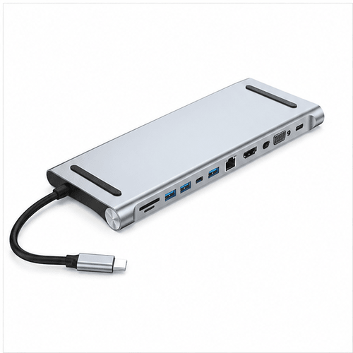 usb-c-docking-station-4k-hdmi-displayport-5gbps-data-100w-pd-8821068 USB-C Docking Station 4K HDMI & DisplayPort 5Gbps Data 100W PD - Image 1