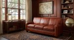 Vanderpump Leather Sofa - Image 8