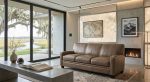 Vanderpump Leather Sofa - Image 7