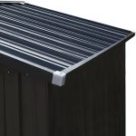 Veikous 8 x 12 Foot Outdoor Storage Shed with Lockable Door and Vents - Image 4