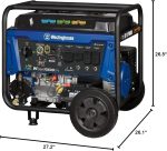 Westinghouse 13,500 Peak Watt Dual Fuel Portable Generators. - Image 3