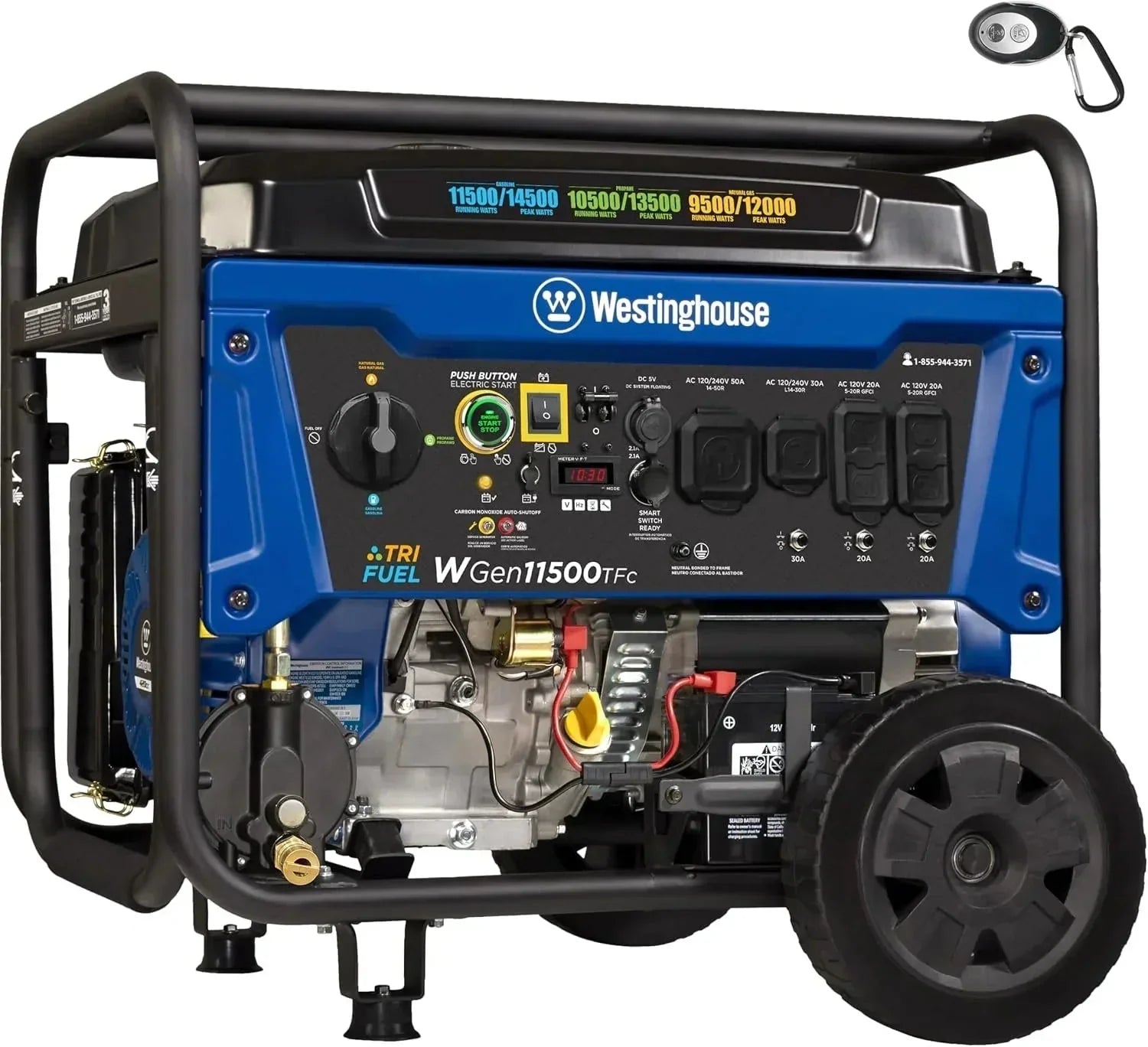 westinghouse-14500-watt-tri-fuel-portable-generators-1244381 Westinghouse 14,500 Watt Tri-Fuel Portable Generators. - Prioka