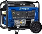 Westinghouse 6600 Peak Watt Home Backup Portable Generator, Transfer Switch Ready 30A Outlet, RV Ready 30A Outlets. - Prioka