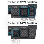 Westinghouse WGen5300DFc – 5300 Watt Electric Start Dual-Fuel Portables Generators w/ Wireless Remote Start, RV Outlet & CO Sensor (49-State) - Image 6