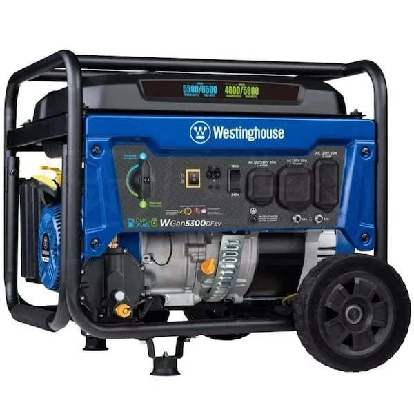 westinghouse-wgen5300dfcv-5300-watt-dual-fuels-portable-generators-w-rv-outlet-co-sensor-49-state-1524601 Westinghouse WGen5300DFcv – 5300 Watt Dual-Fuels Portable Generators w/ RV Outlet & CO Sensor (49-State) - Prioka