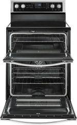 Whirlpool 6.7 Cu. Ft. Electric Double Oven Range with True Convection - Image 4