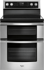 Whirlpool 6.7 Cu. Ft. Electric Double Oven Range with True Convection