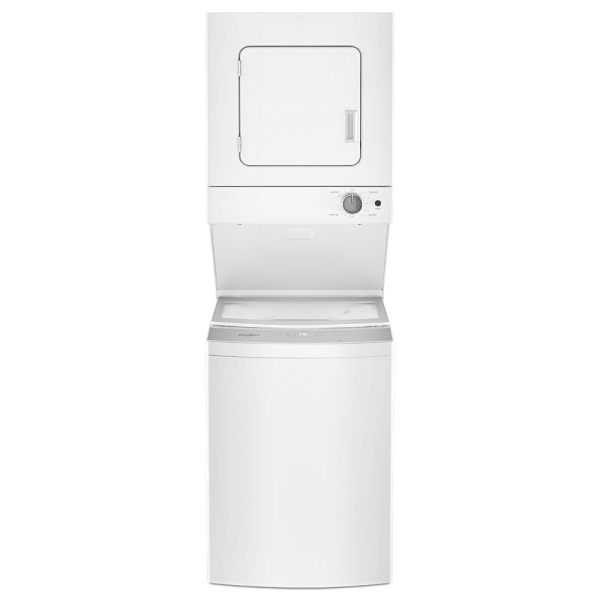 Whirlpool WET4024HW 24 inch White Electric Washer/Dryer Stacked Laundry Center