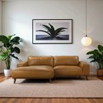 Wildwood Top-Grain Leather Sectional - Prioka