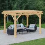 Yardistry 10×12 ft Cedar Meridian Pergola - Image 2