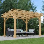 Yardistry 10×12 ft Cedar Meridian Pergola - Prioka