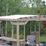 Yardistry Structures 10×14 Madison Cedar Pergola Timber Gray - Image 2