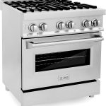 ZLINE 30-Inch Legacy Dual Fuel Range with Gas Cooktop & Electric Convection Oven, Stainless Steel (RA30) - Prioka