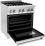 ZLINE 30-Inch Legacy Dual Fuel Range with Gas Cooktop & Electric Convection Oven, Stainless Steel (RA30) - Image 6