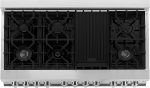 ZLINE 48-Inch Legacy Series Dual Fuel Range with 7 Burner Gas Cooktop and Electric Convection Oven, Stainless Steel (RA48) - Image 5
